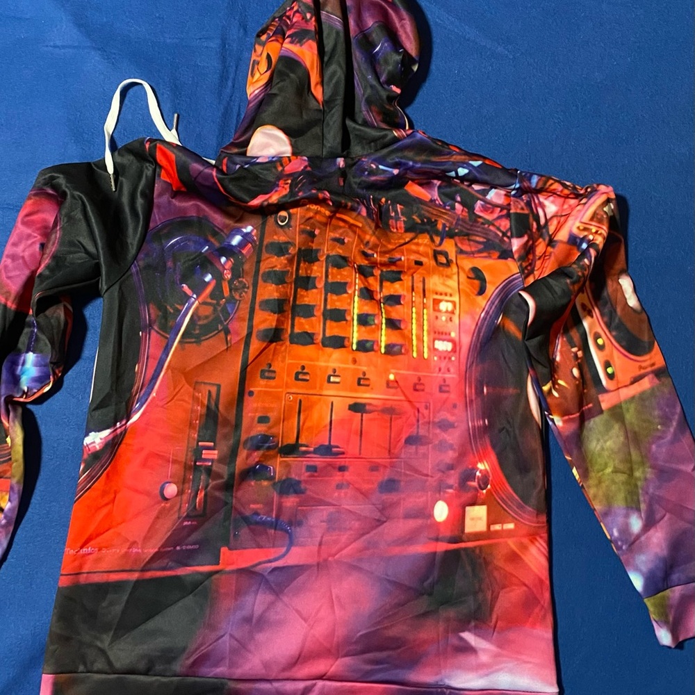 Music Theme Hoodie - Picture 2 of 3